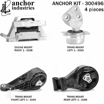 Anchor Engine Mount Kit 300496