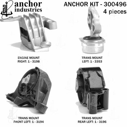 Anchor Engine Mount Kit 300496