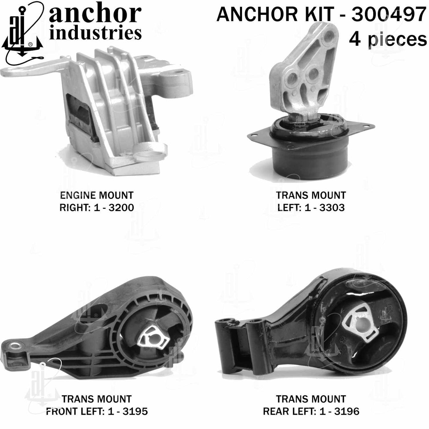 Anchor Engine Mount Kit 300497