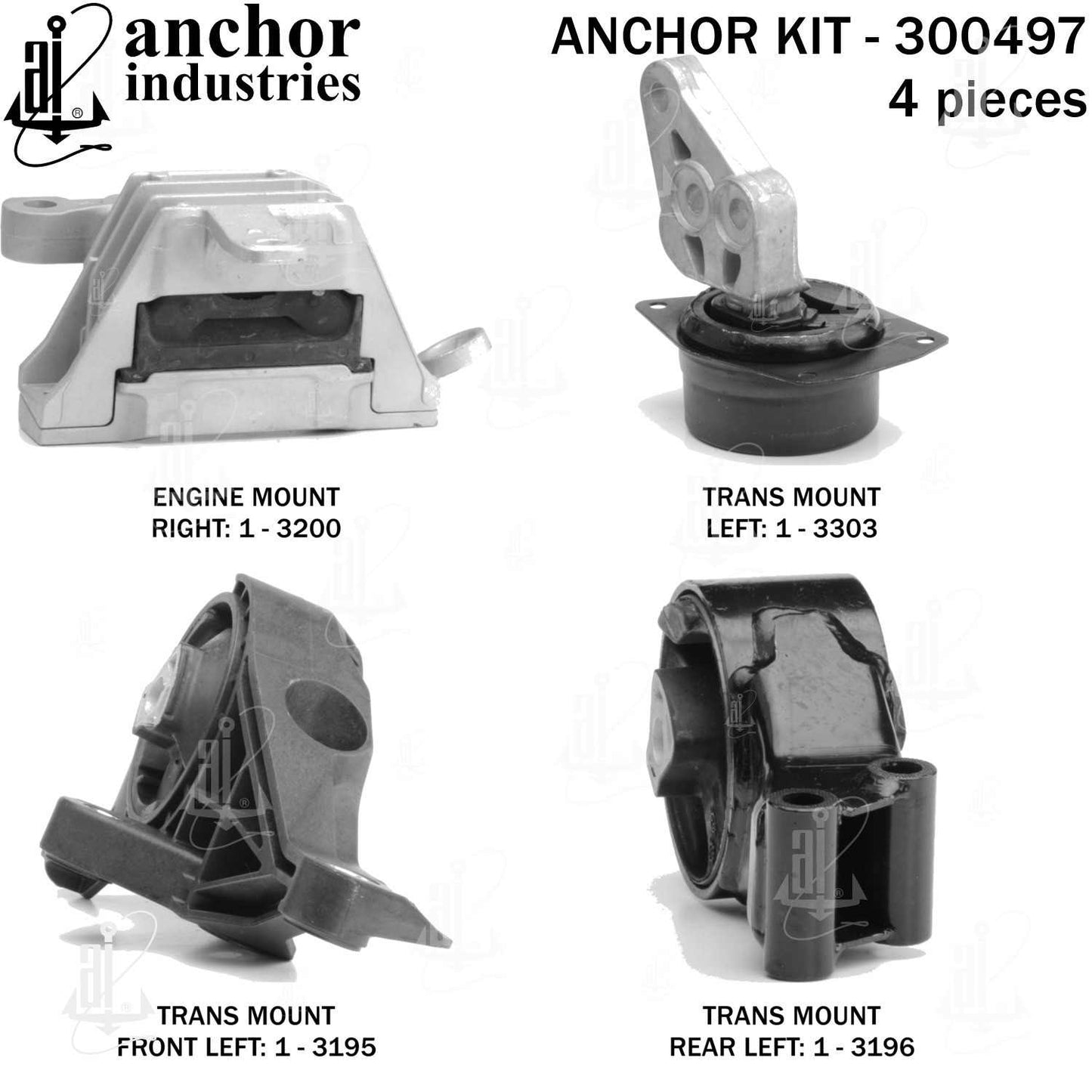 Anchor Engine Mount Kit 300497