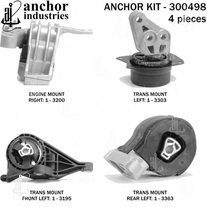 Anchor Engine Mount Kit 300498