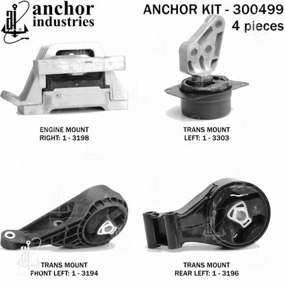 Anchor Engine Mount Kit 300499