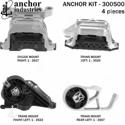 Anchor Engine Mount Kit 300500