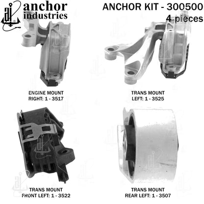 Anchor Engine Mount Kit 300500