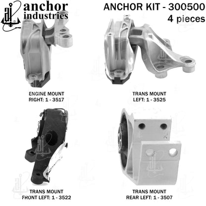 Anchor Engine Mount Kit 300500