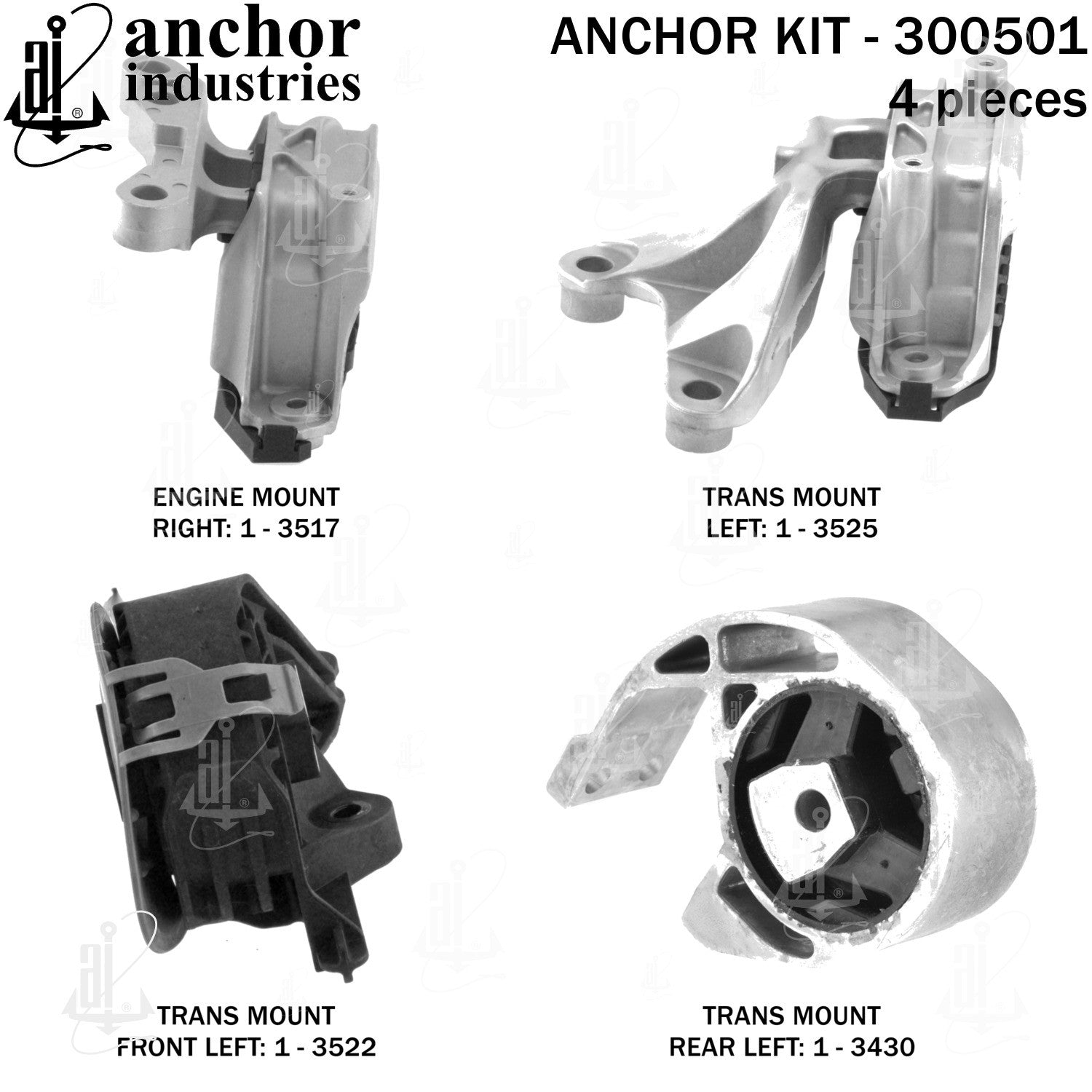 Anchor Mounts CV Joint Boot Kit 300501 image 3