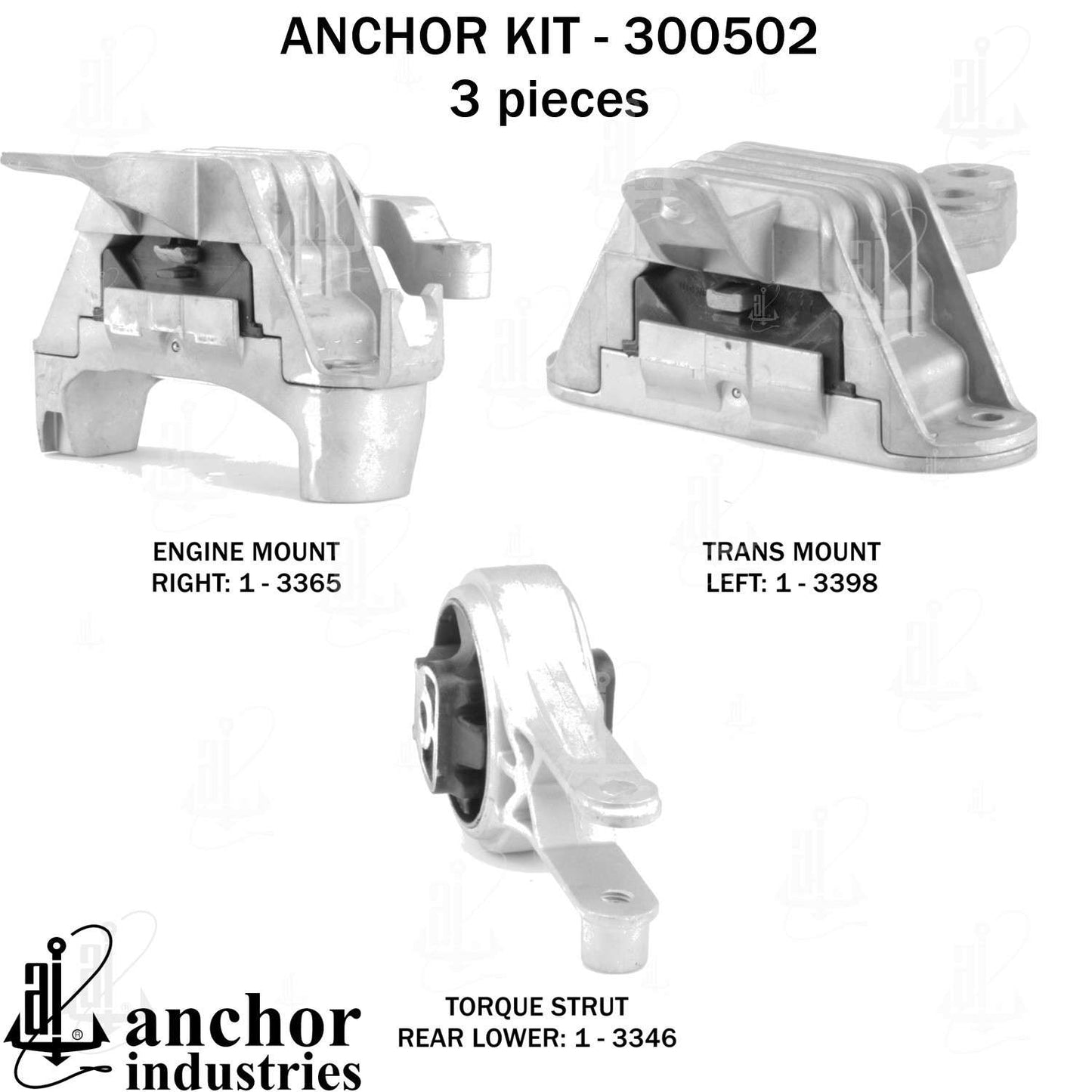 Anchor Engine Mount Kit 300502