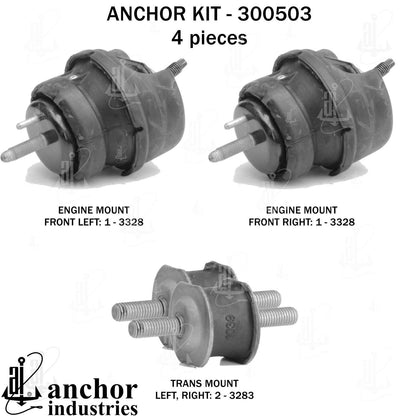 Anchor Engine Mount Kit 300503