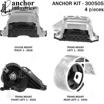Anchor Engine Mount Kit 300505 image 5