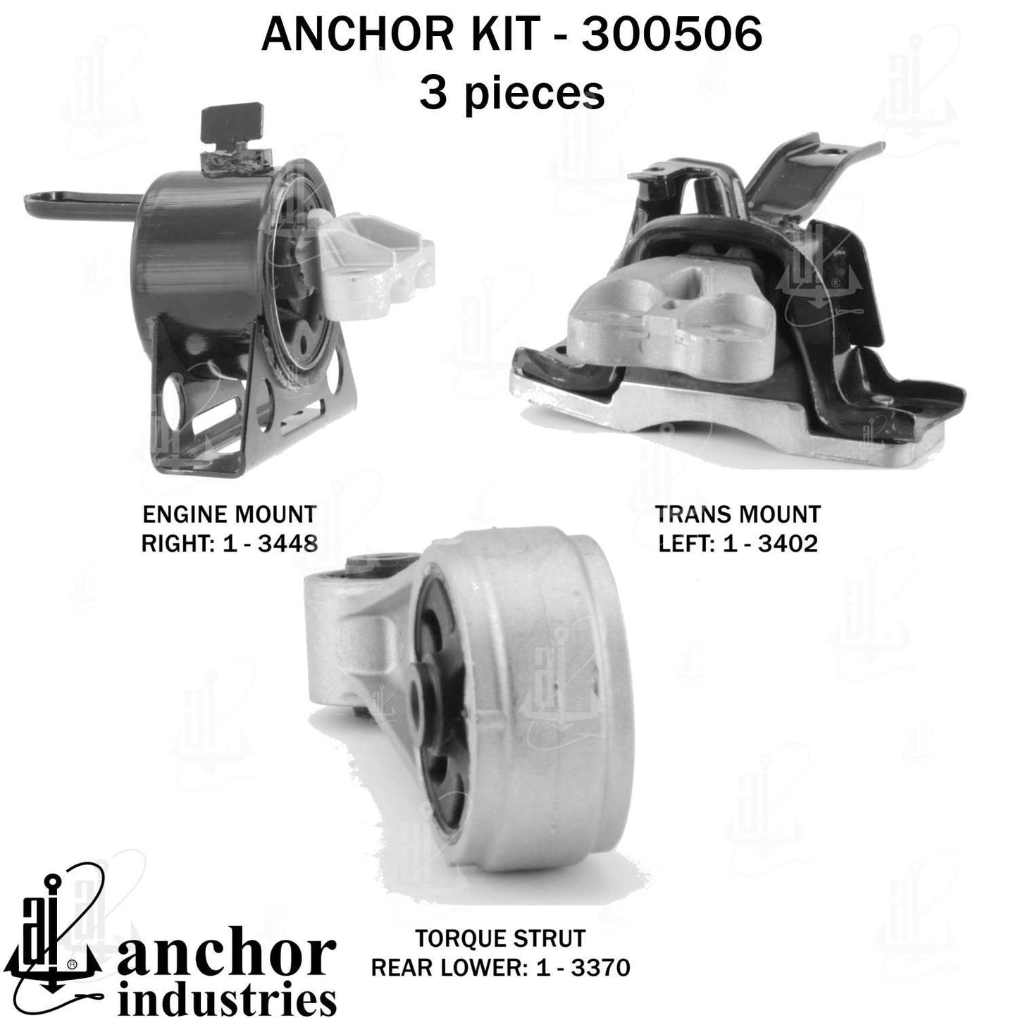 Anchor Engine Mount Kit 300506