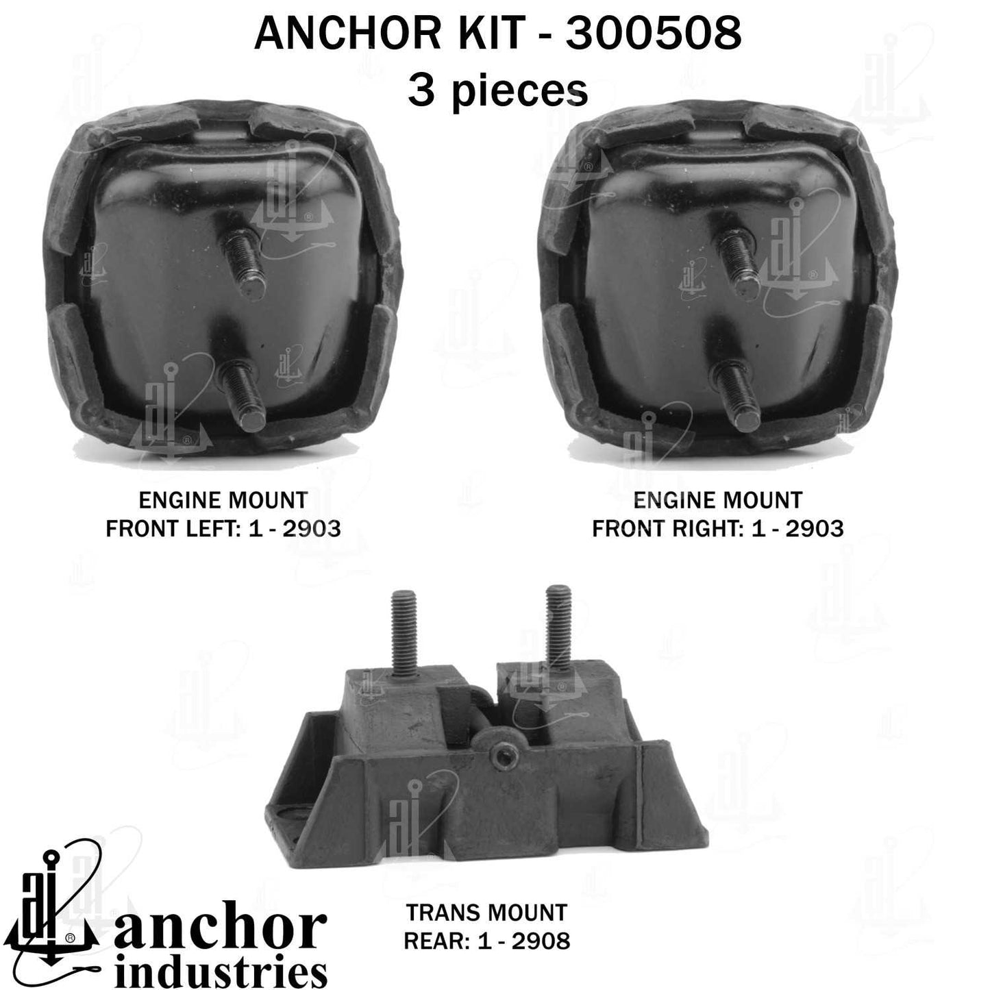Anchor Engine Mount Kit 300508