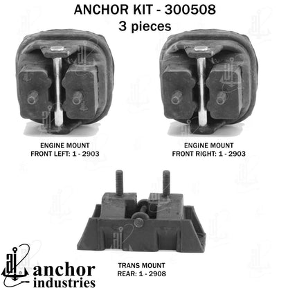 Anchor Engine Mount Kit 300508