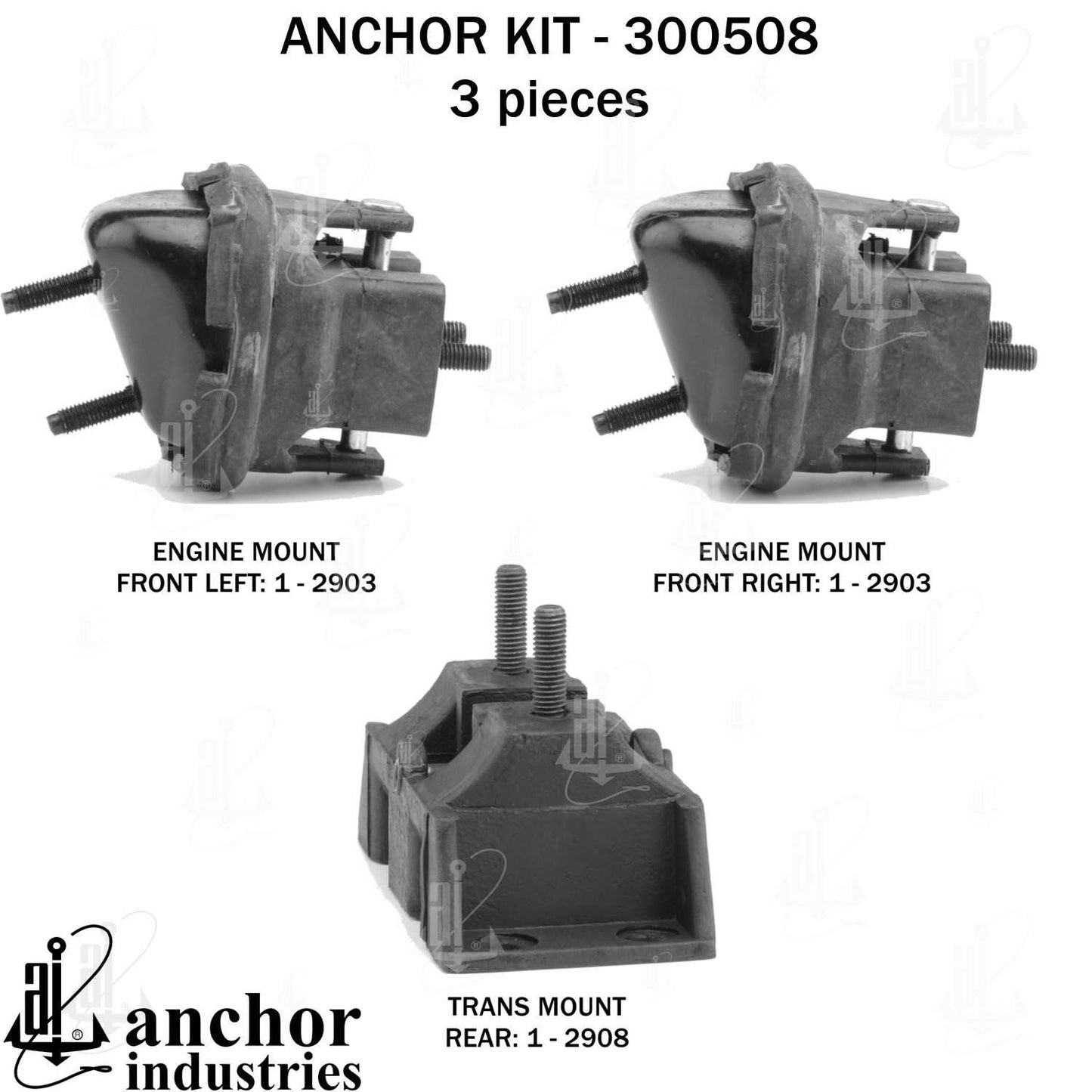 Anchor Engine Mount Kit 300508