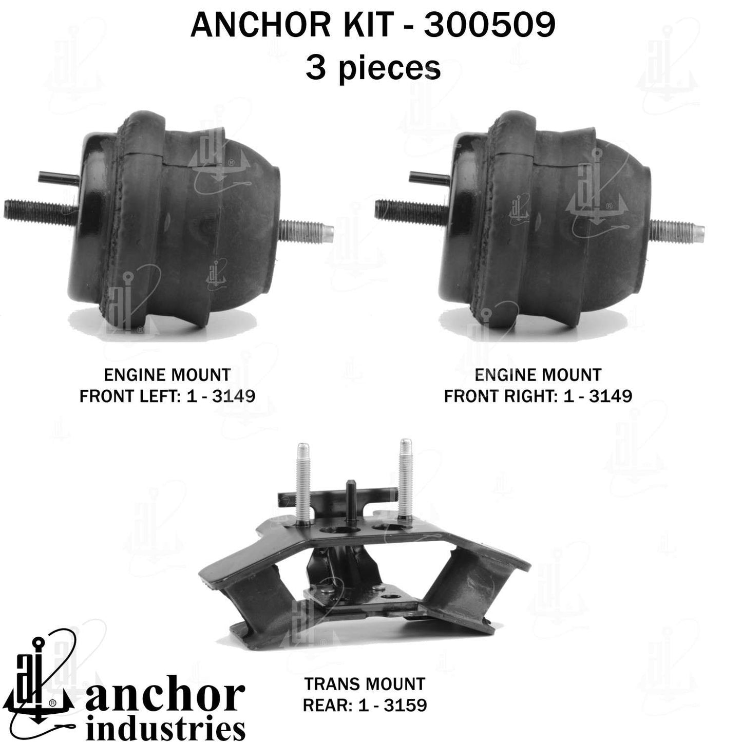 Anchor Engine Mount Kit 300509