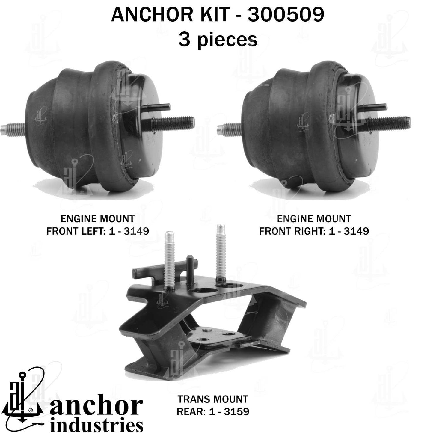 Anchor Engine Mount Kit 300509