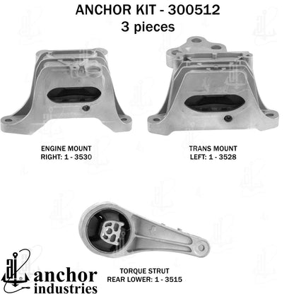 Anchor Engine Mount Kit 300512
