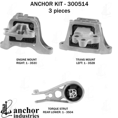 Anchor Engine Mount Kit 300514