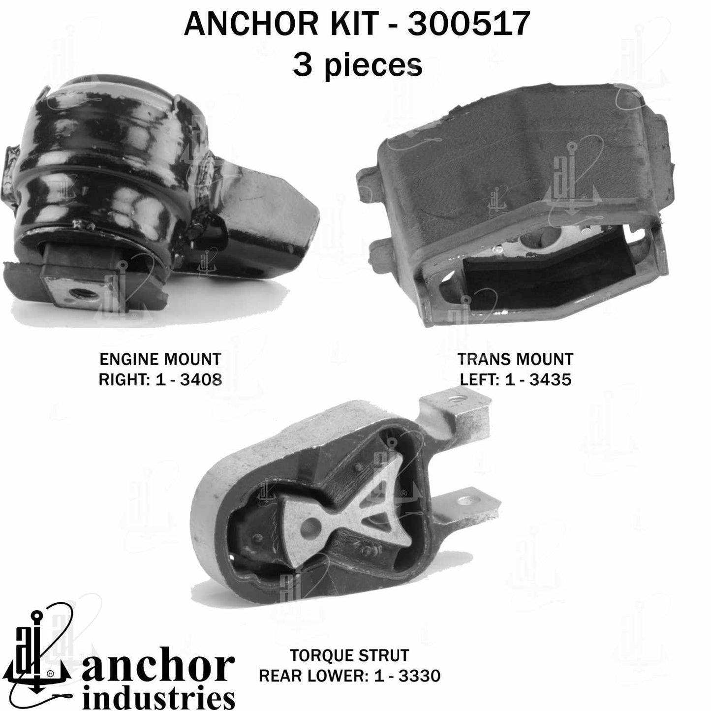 Anchor Engine Mount Kit 300517