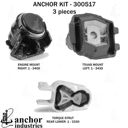 Anchor Engine Mount Kit 300517