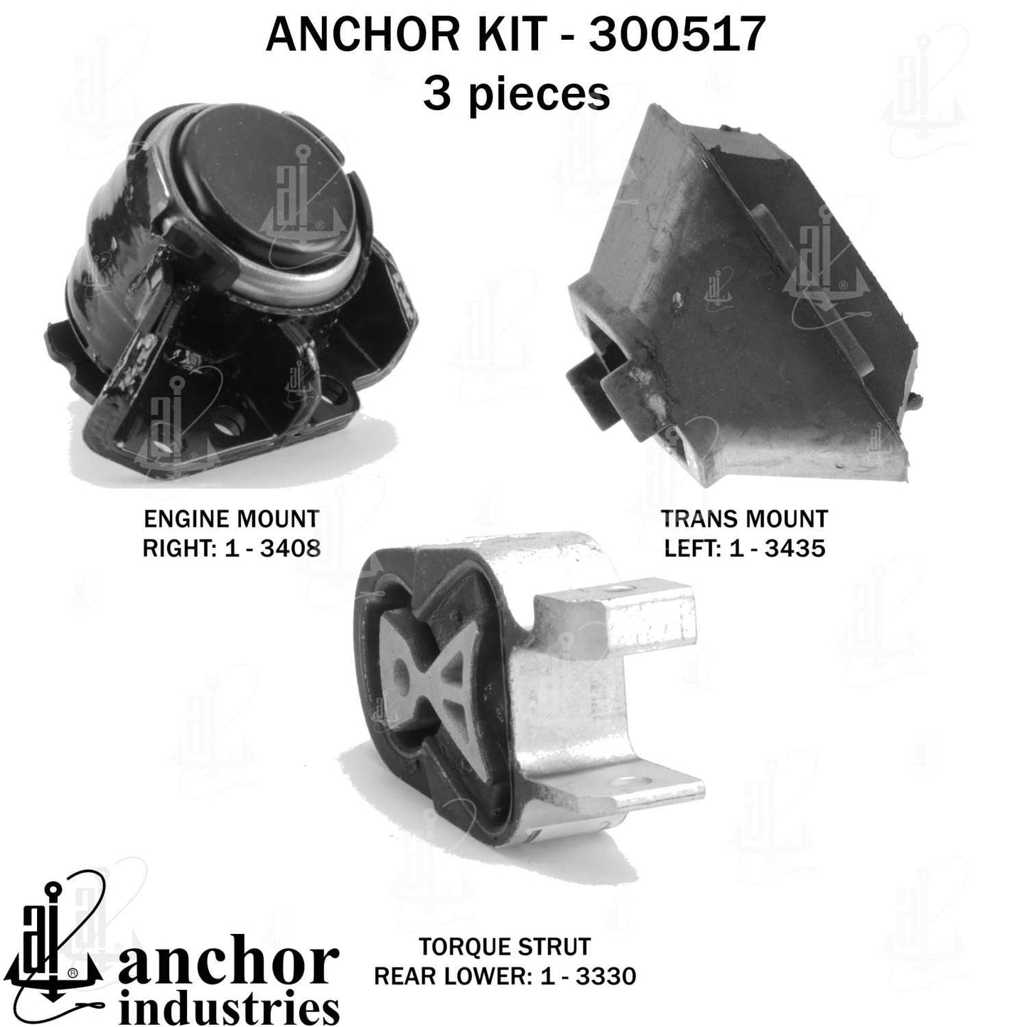 Anchor Engine Mount Kit 300517