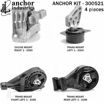 Anchor Engine Mount Kit 300521