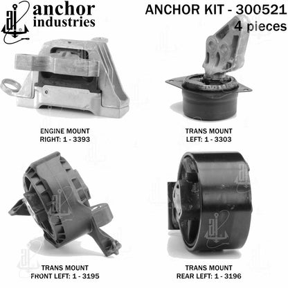 Anchor Engine Mount Kit 300521