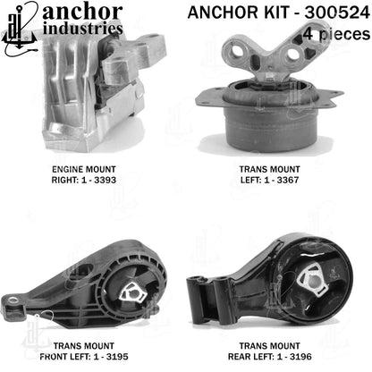 Anchor Engine Mount Kit 300524