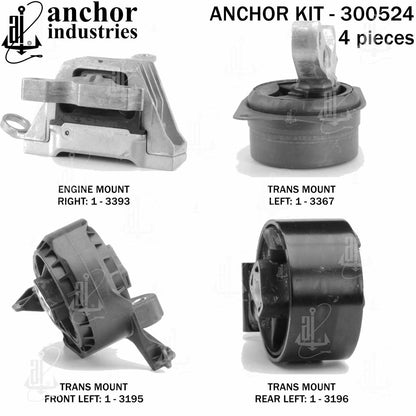 Anchor Engine Mount Kit 300524