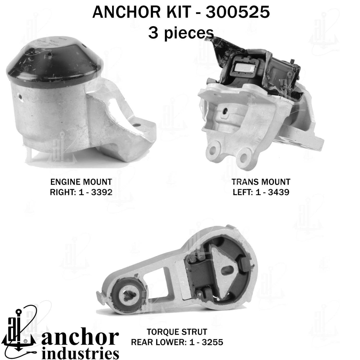 Anchor Engine Mount Kit 300525