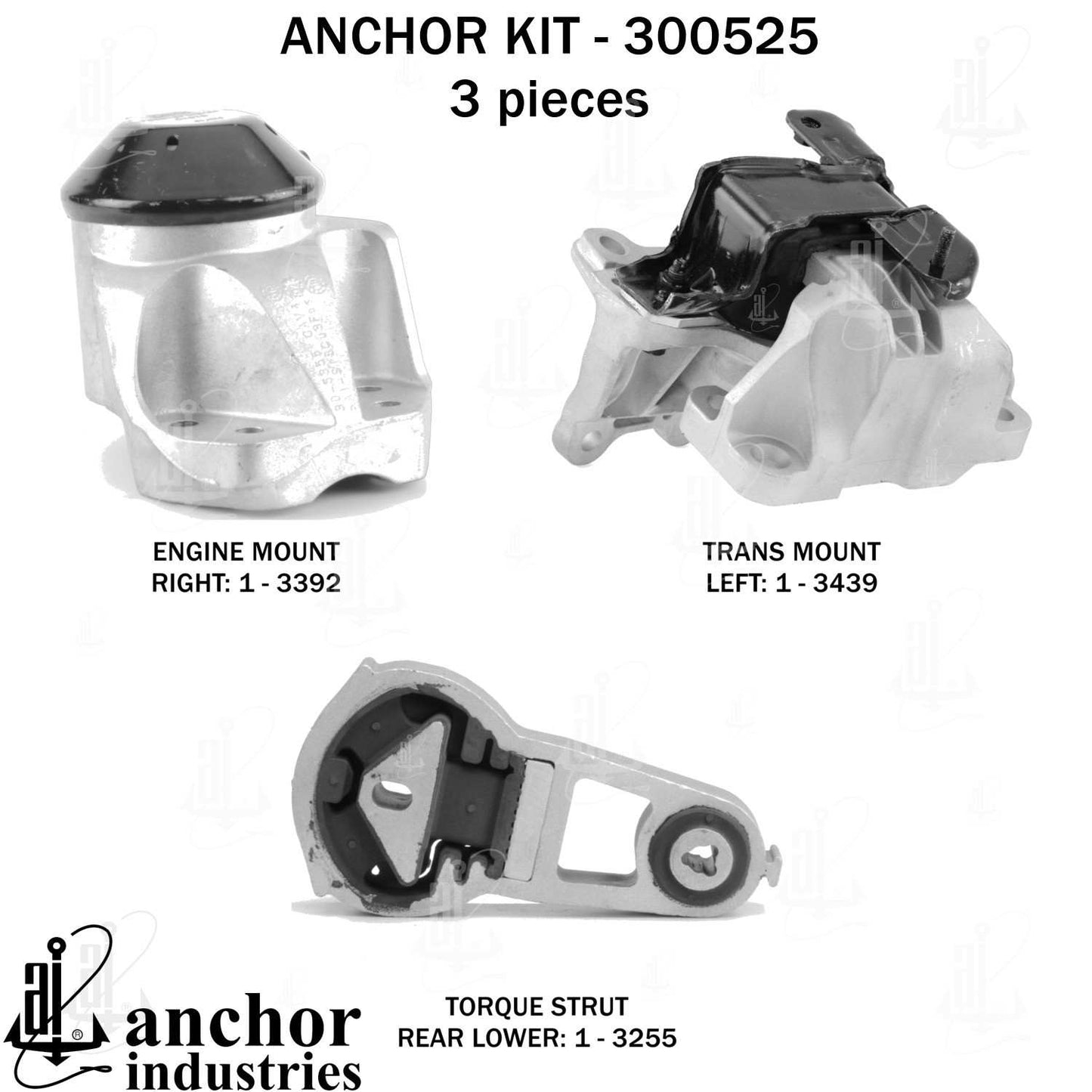 Anchor Engine Mount Kit 300525