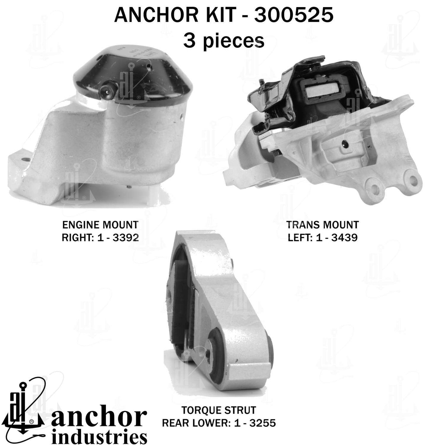 Anchor Engine Mount Kit 300525