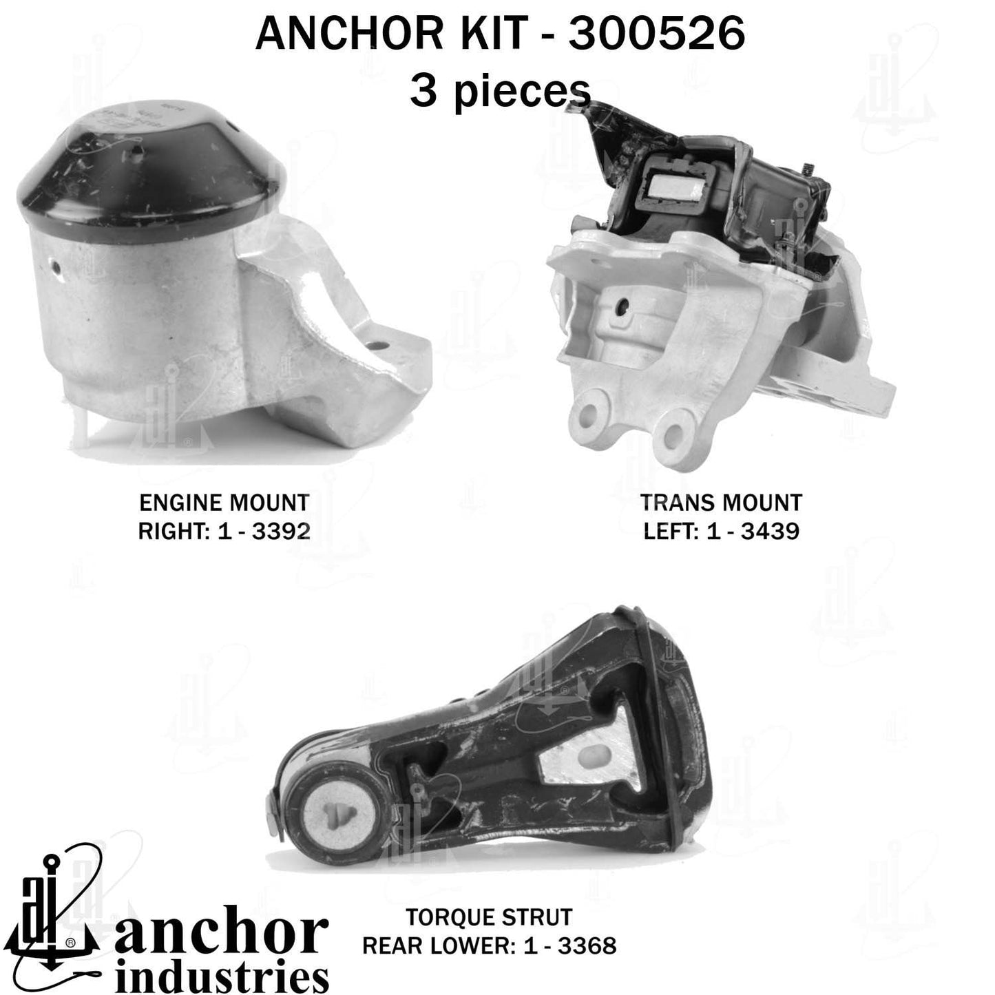 Anchor Engine Mount Kit 300526