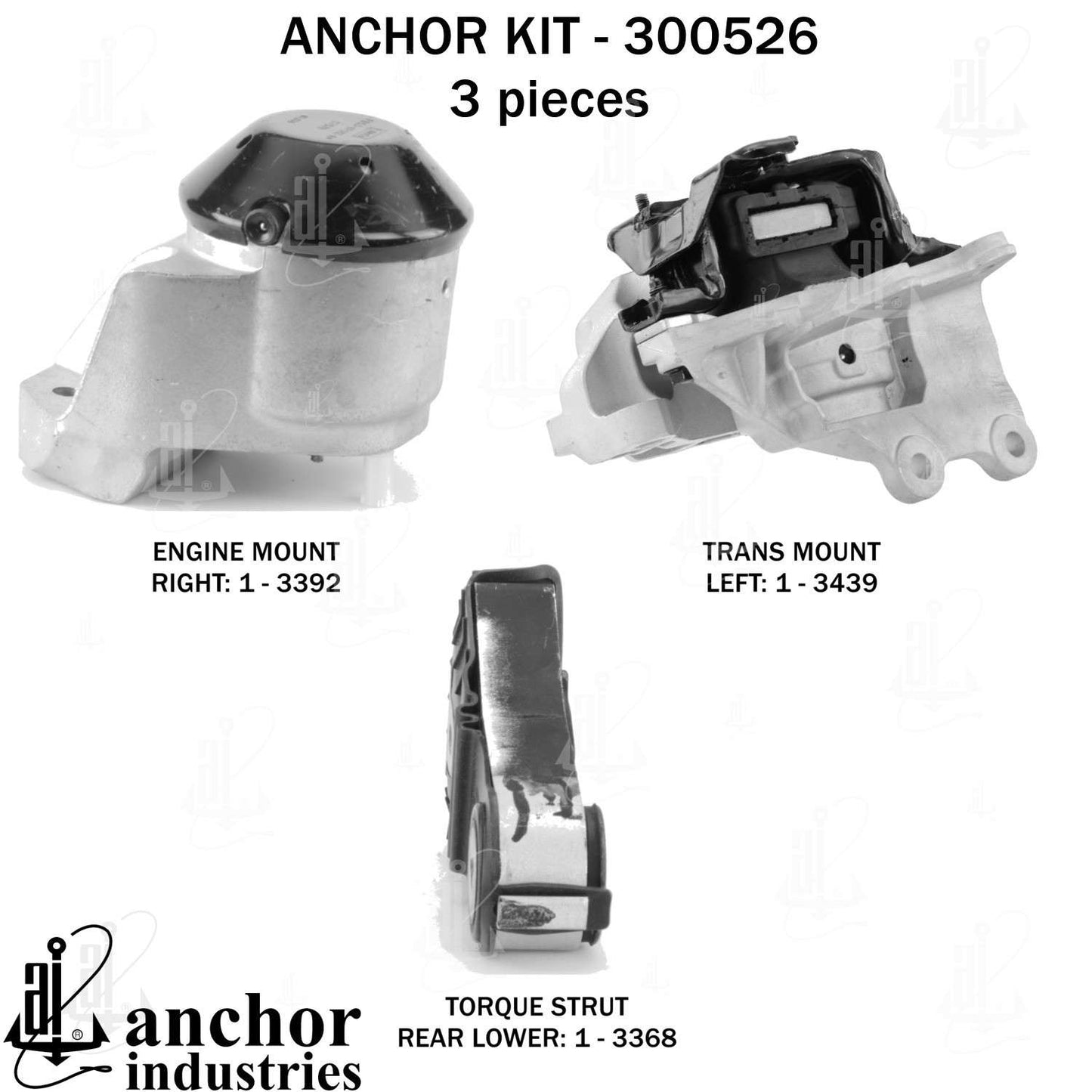Anchor Engine Mount Kit 300526