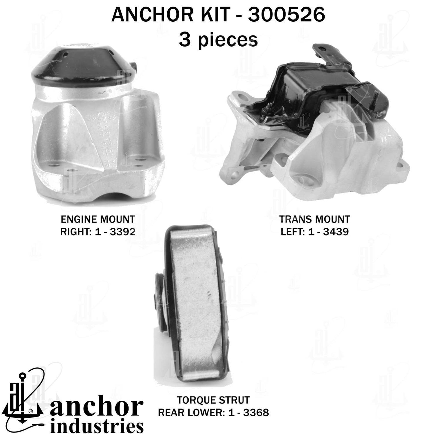 Anchor Engine Mount Kit 300526