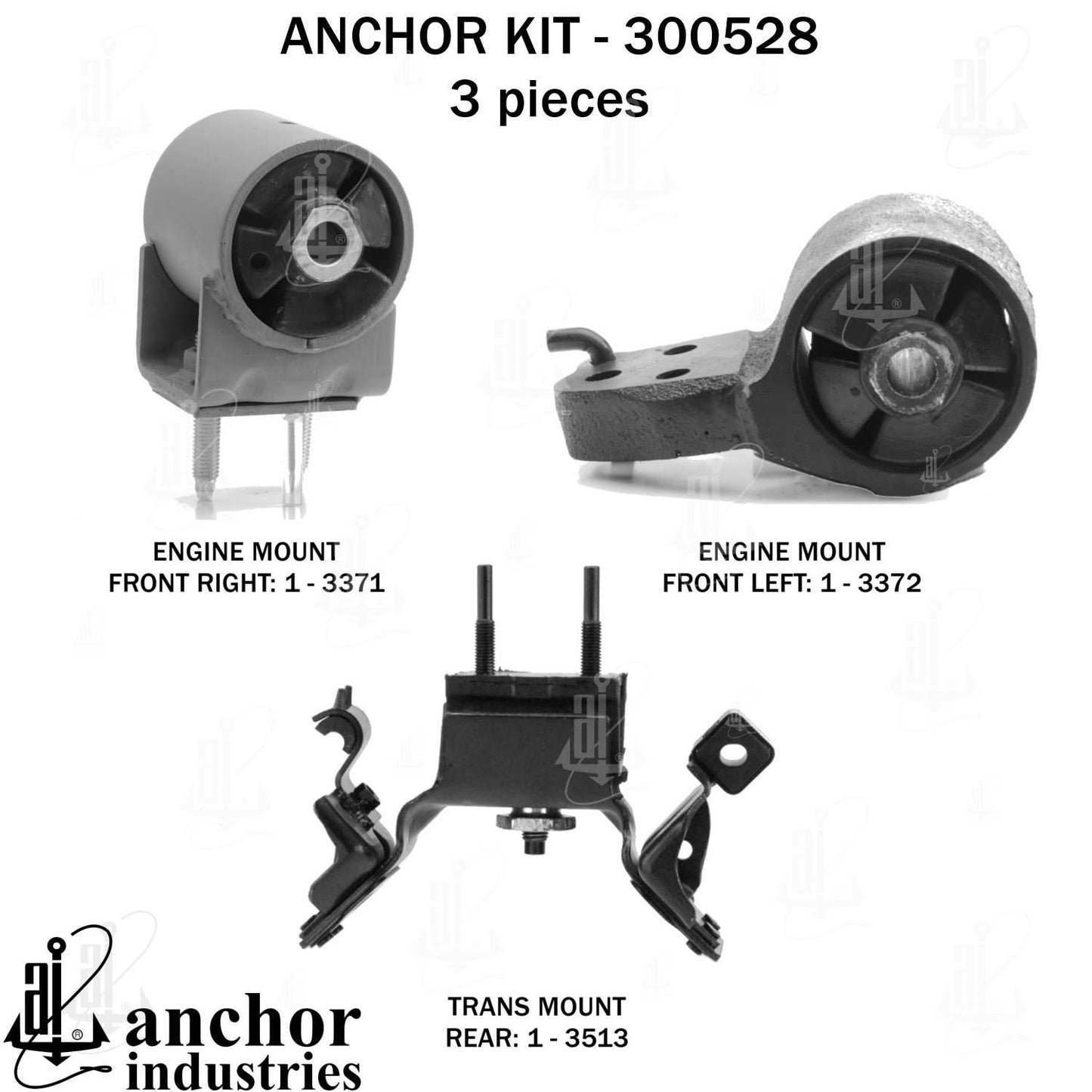 Anchor Engine Mount Kit 300528
