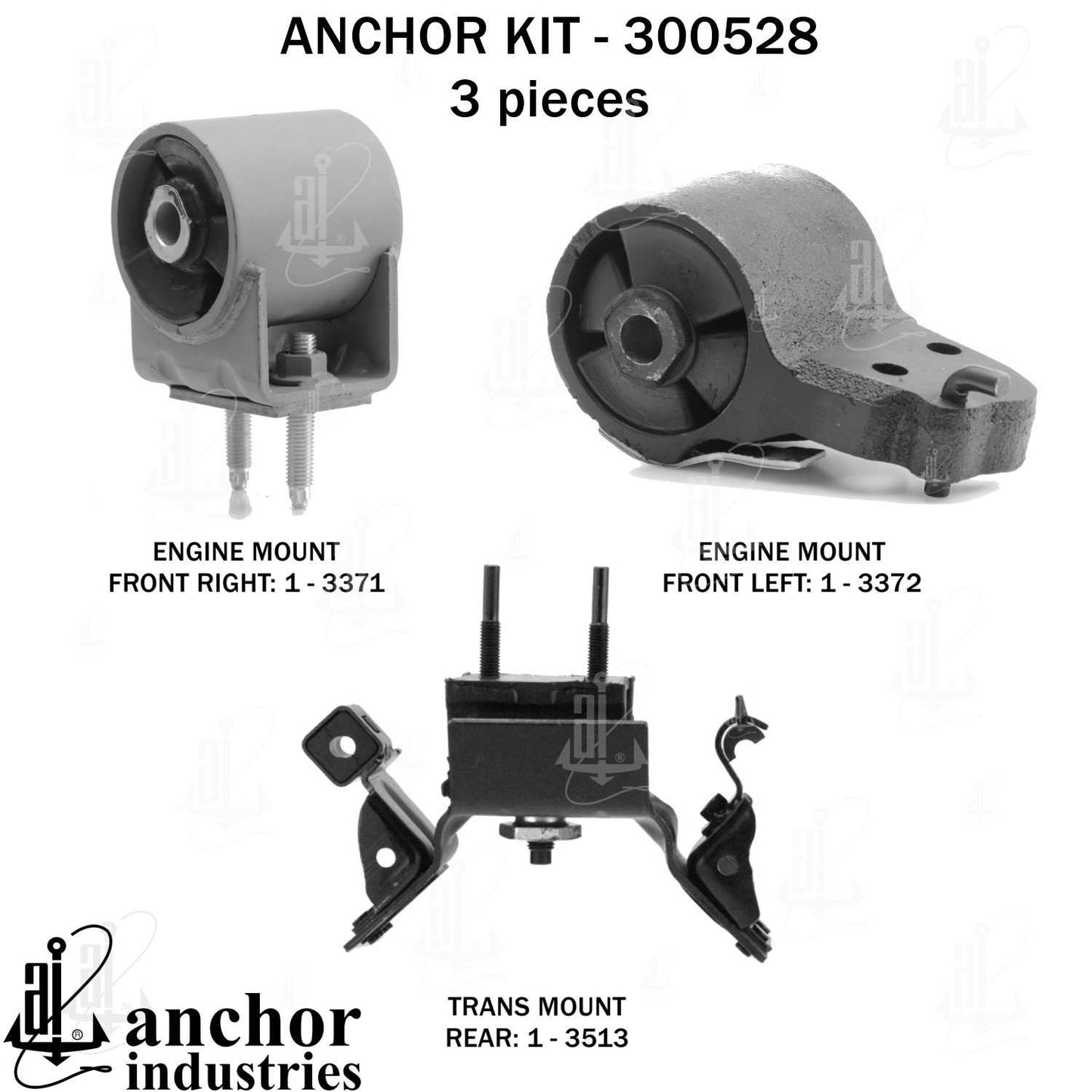 Anchor Engine Mount Kit 300528