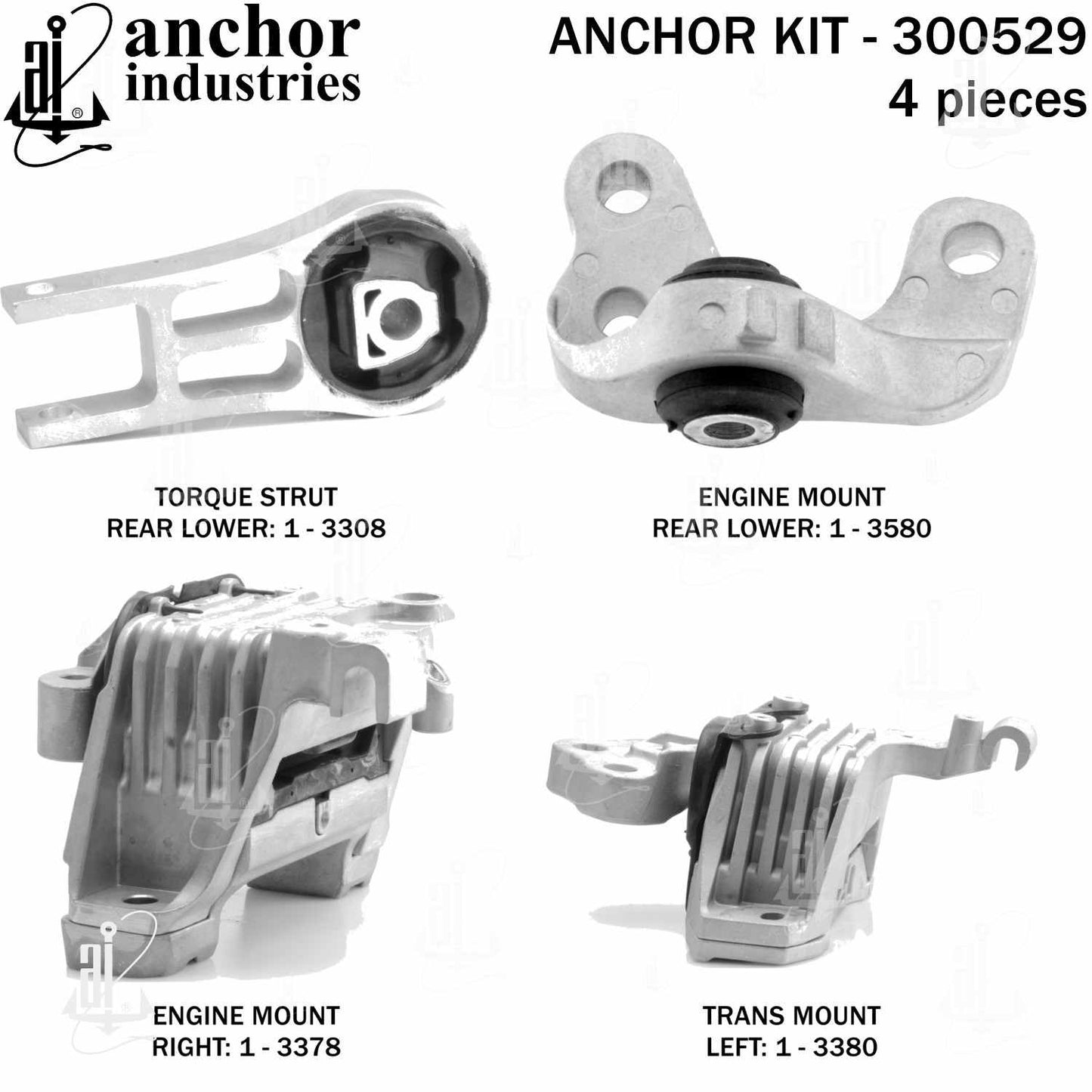 Anchor Engine Mount Kit 300529