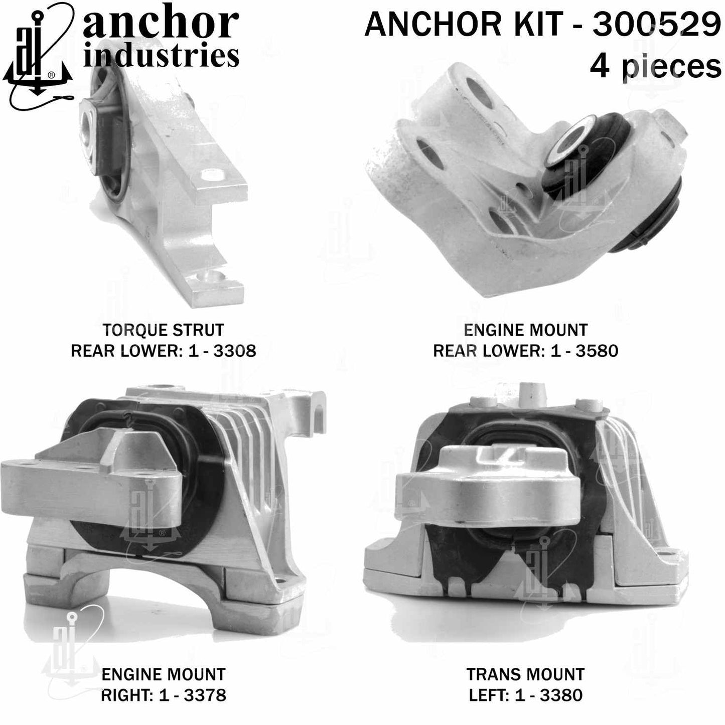Anchor Engine Mount Kit 300529