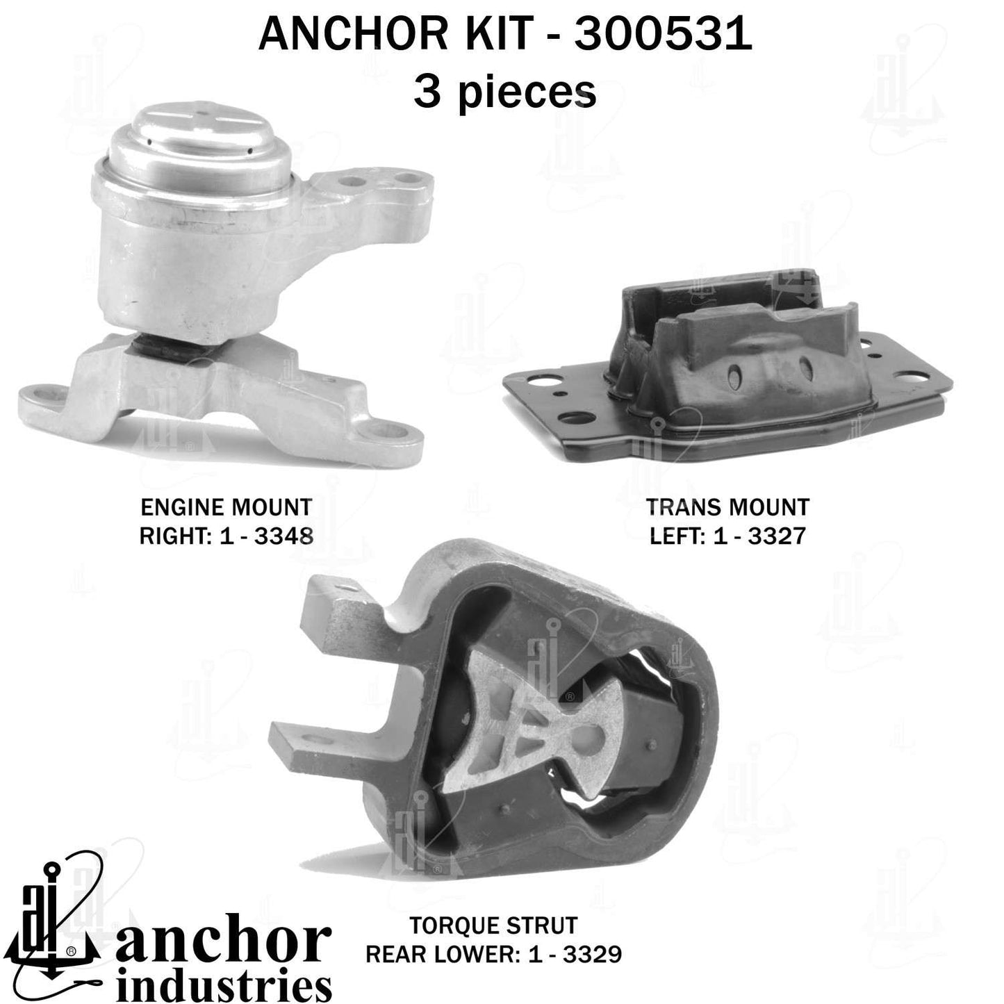 Anchor Engine Mount Kit 300531