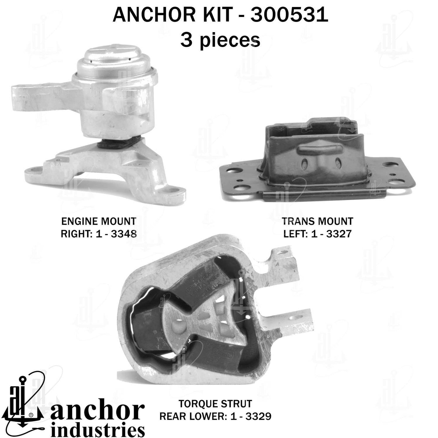 Anchor Engine Mount Kit 300531