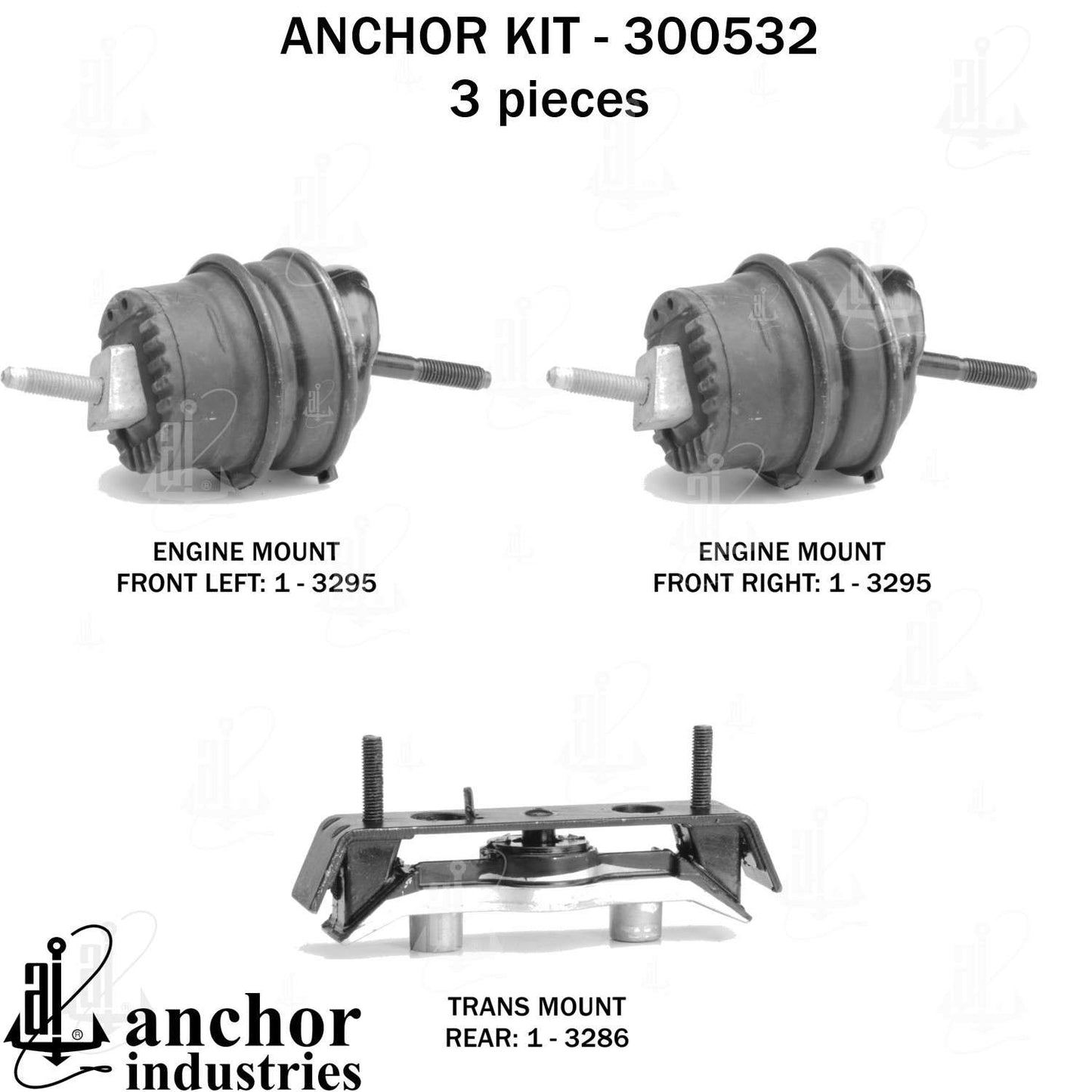Anchor Engine Mount Kit 300532