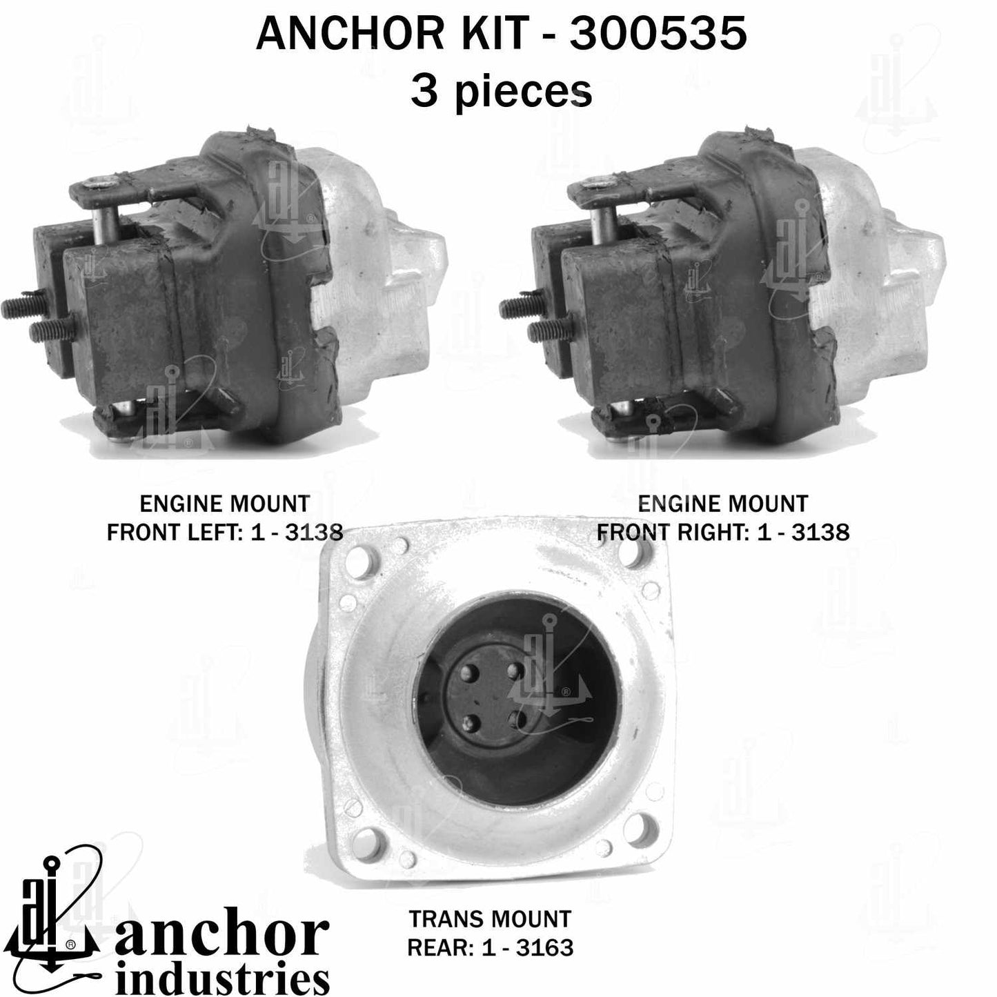 Anchor Engine Mount Kit 300535