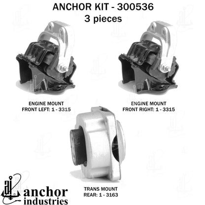 Anchor Engine Mount Kit 300536