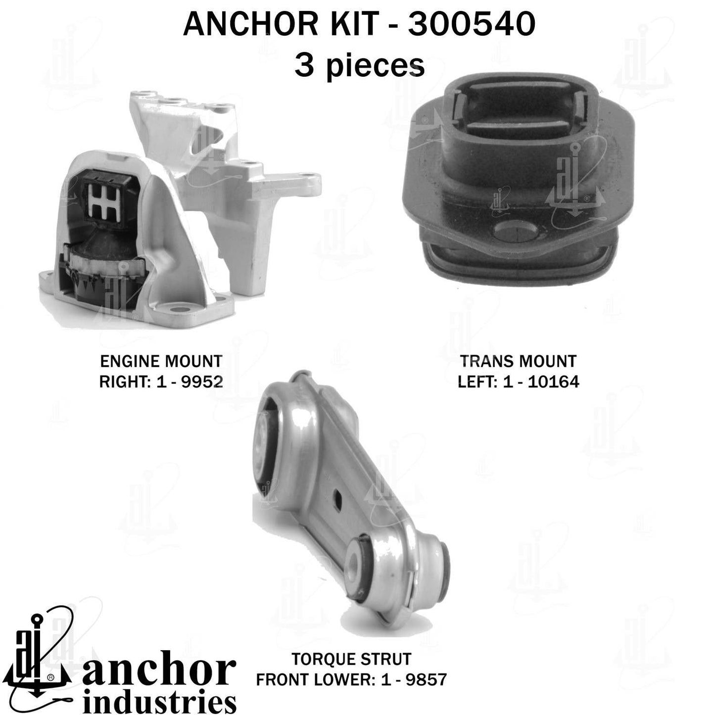 Anchor Engine Mount Kit 300540