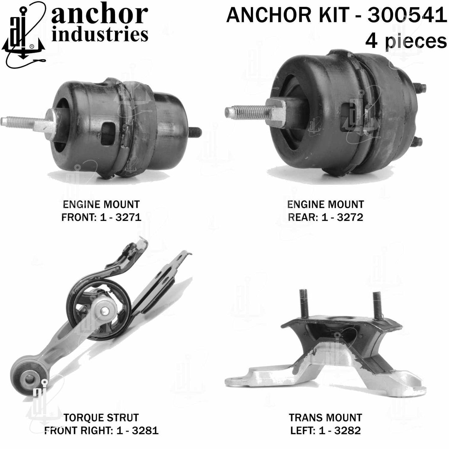 Anchor Engine Mount Kit 300541