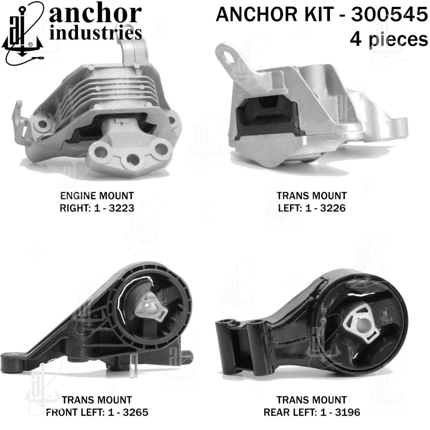 Anchor Engine Mount Kit 300545