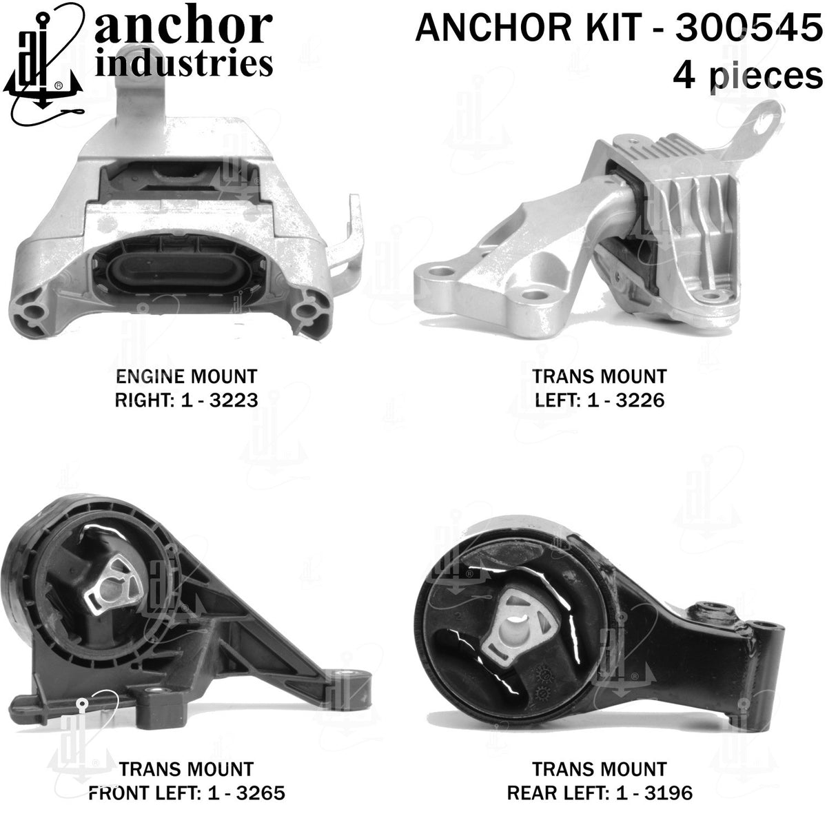 Anchor Engine Mount Kit 300545