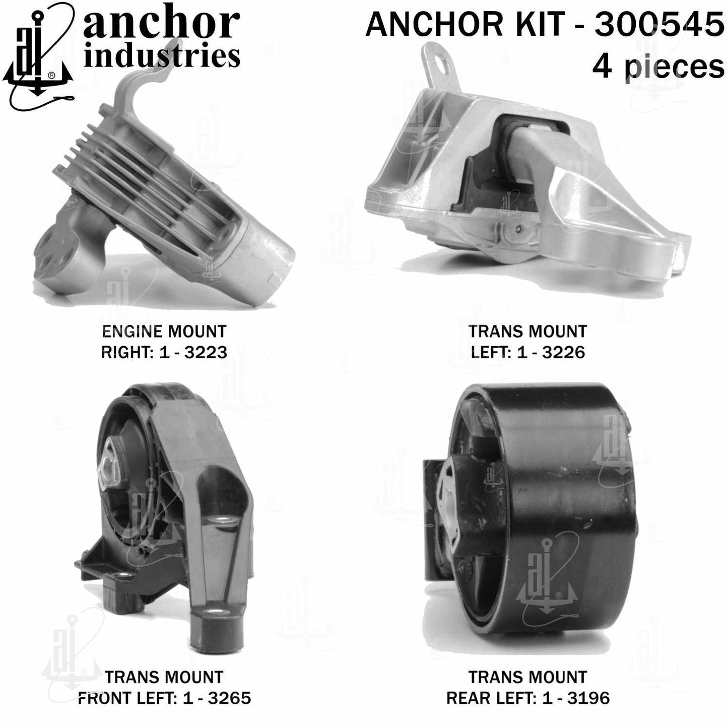 Anchor Engine Mount Kit 300545
