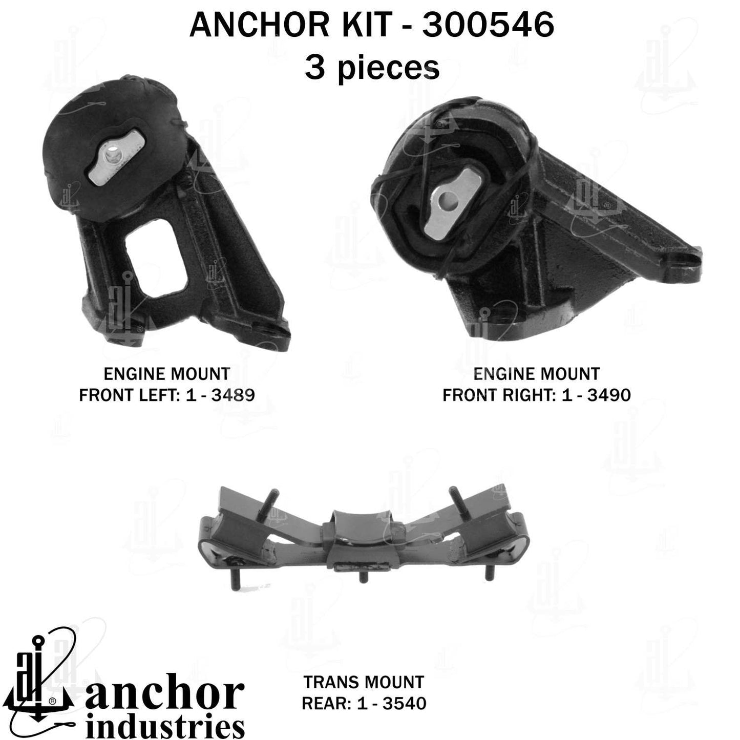 Anchor Engine Mount Kit 300546