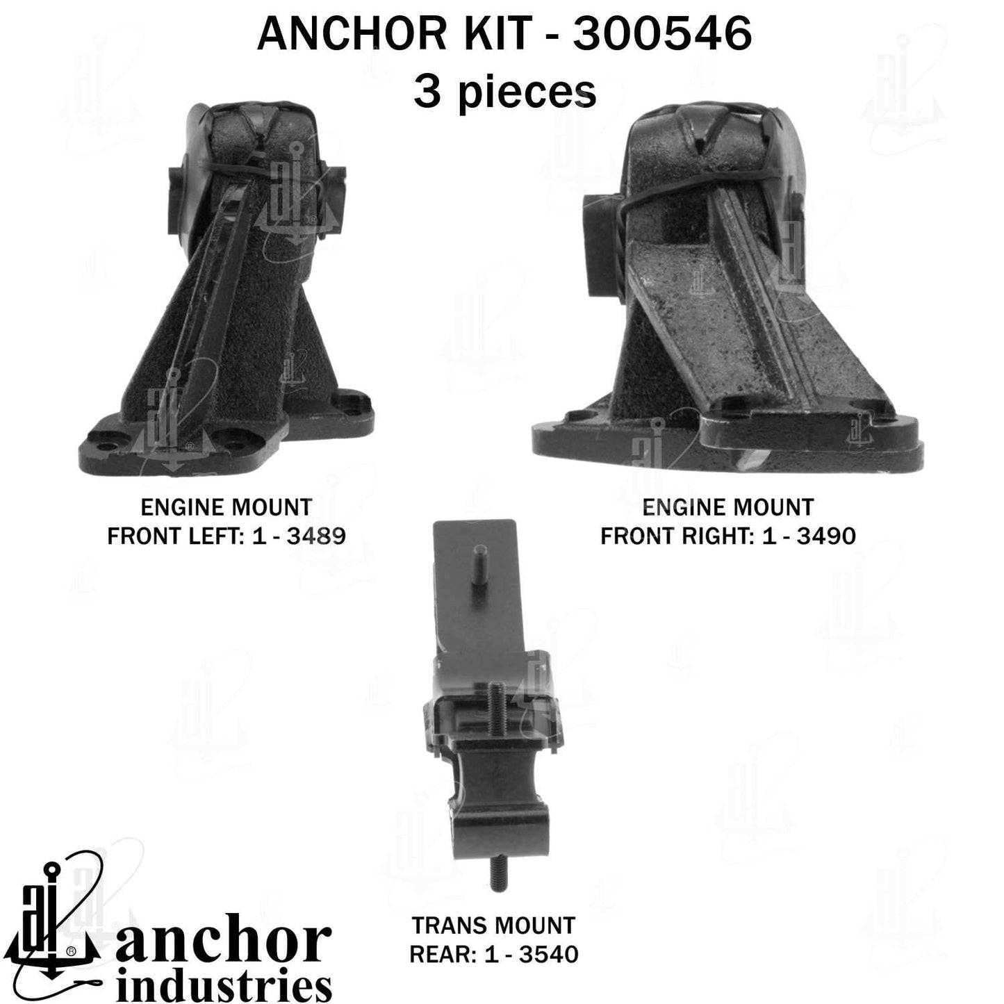 Anchor Engine Mount Kit 300546